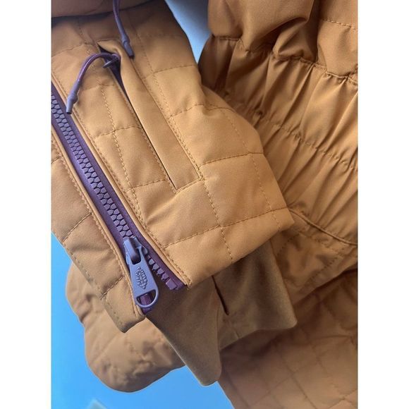 🌻 Free People FP Movement All Prepped Ski Jacket in Toasted Coconut Size L - Picture 9 of 12